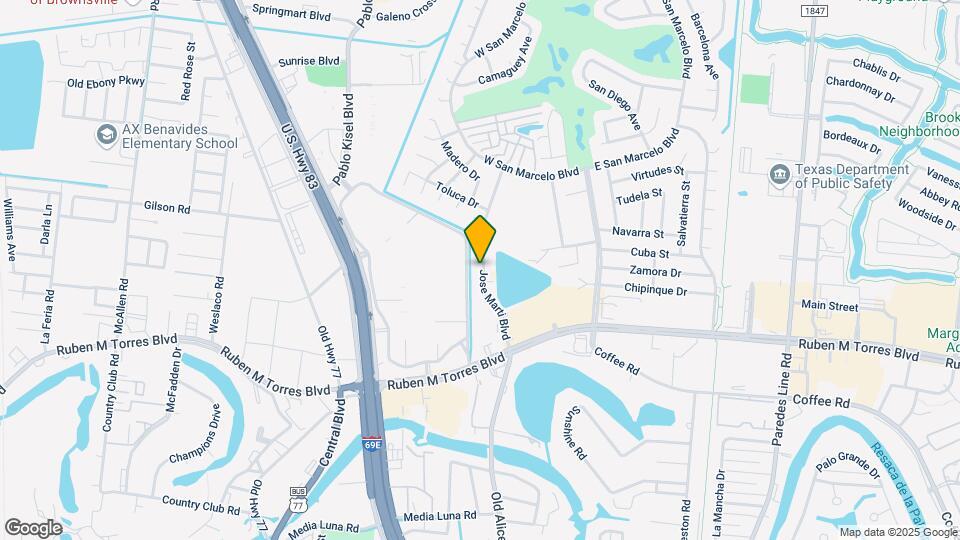 421 Jose Marti Blvd Map and Location Details