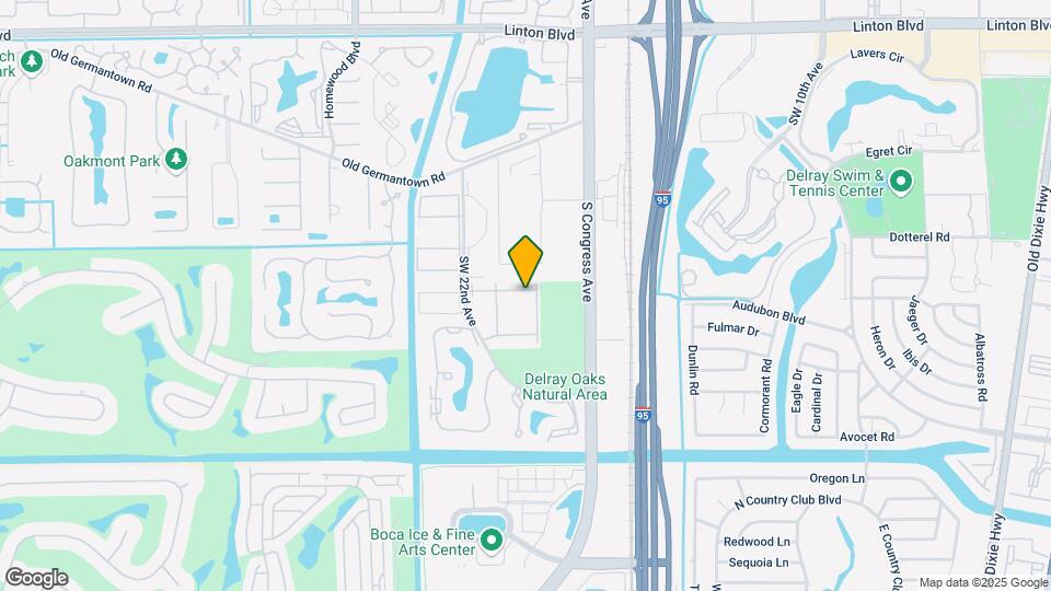2895 SW 22nd Ave Map and Location Details