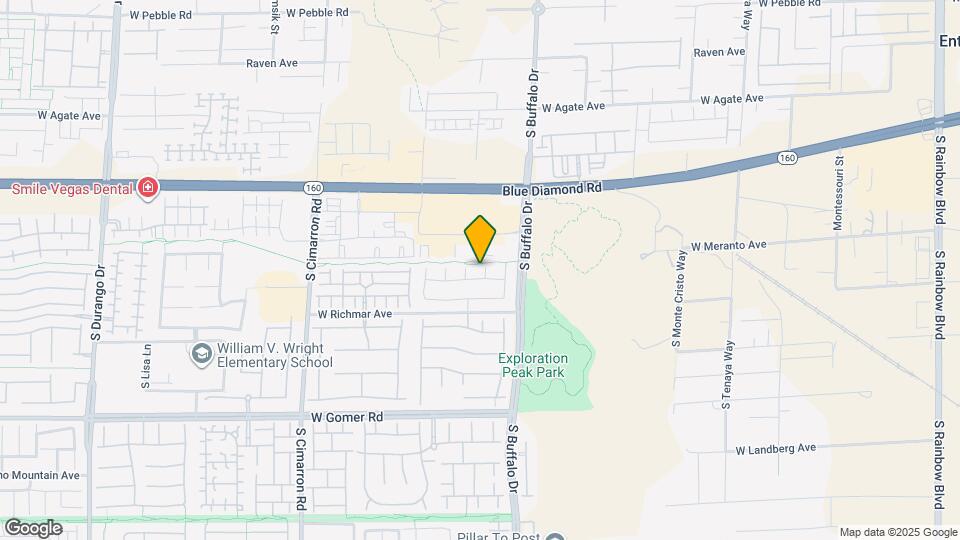 9413 Andesite Hollow Ct Map and Location Details