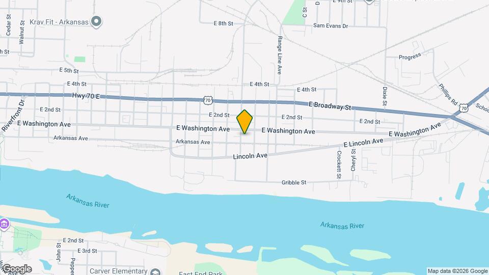 112 S Palm St Map and Location Details