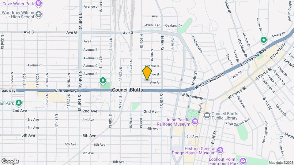 913 Ave A Map and Location Details