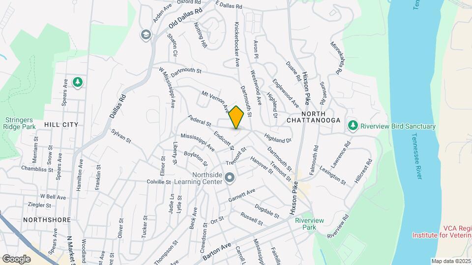 924 Federal St Map and Location Details