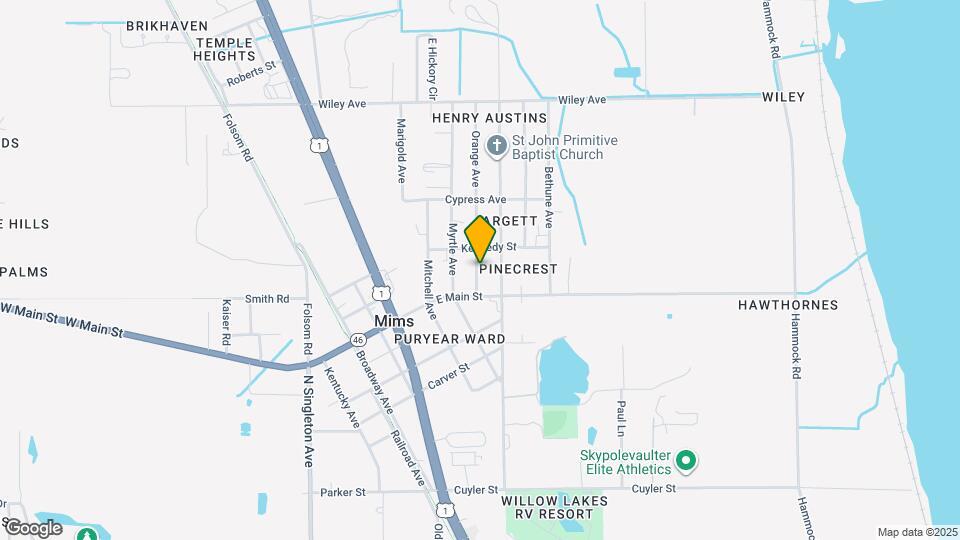 2527 Orange Ave Mapa y Detalles de la Ubicación