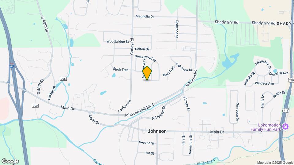 2803 Foxwood Dr Map and Location Details