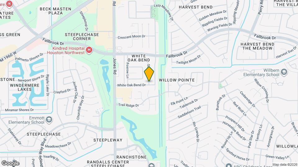 10201 Staghill Dr Map and Location Details