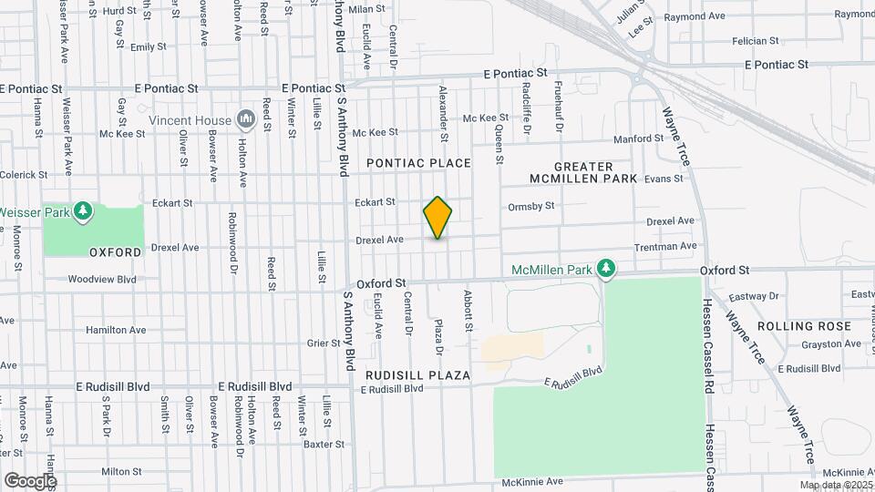 2118 Drexel Ave Map and Location Details