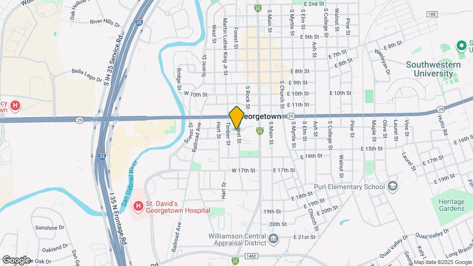 1216 Forest St Map and Location Details