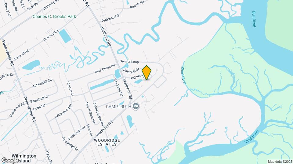 529 Pointe S Dr Mapa y Detalles de la Ubicación