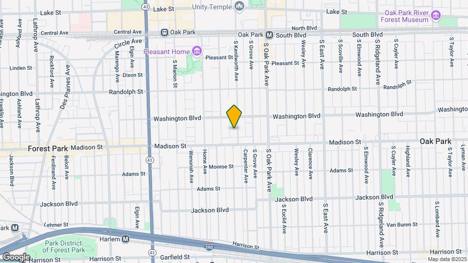 425 S Kenilworth Ave Mapa y Detalles de la Ubicación
