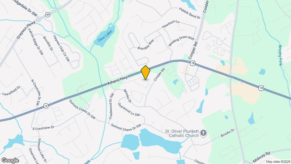 2889 Cooper Brook Dr Map and Location Details