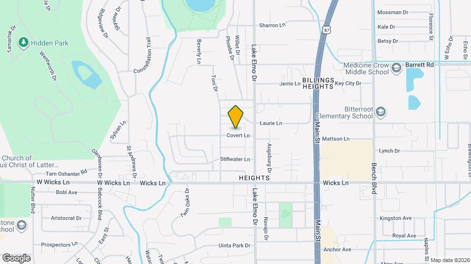 323 Covert Ln Map and Location Details