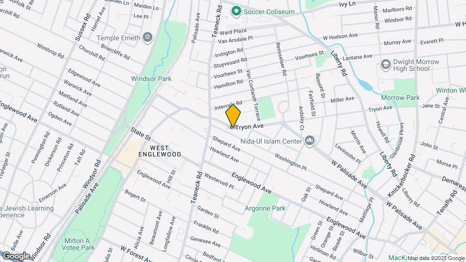 63 Washington Pl Map and Location Details