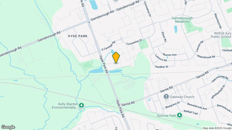 1749 Finley Cres Map and Location Details