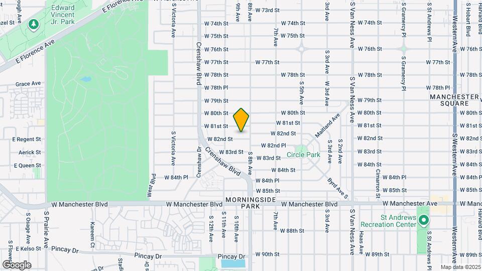 3117 W 82nd St Map and Location Details