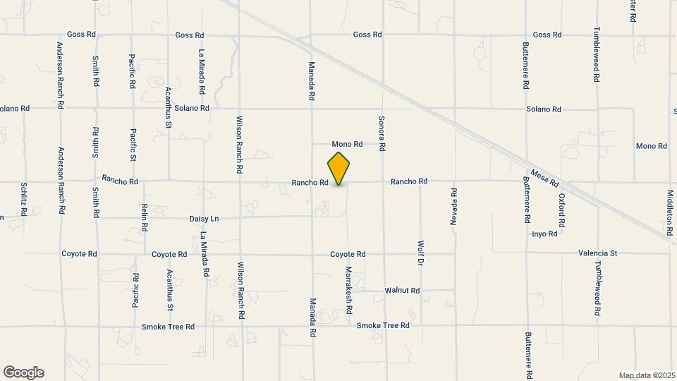 6781 Rancho Rd Map and Location Details