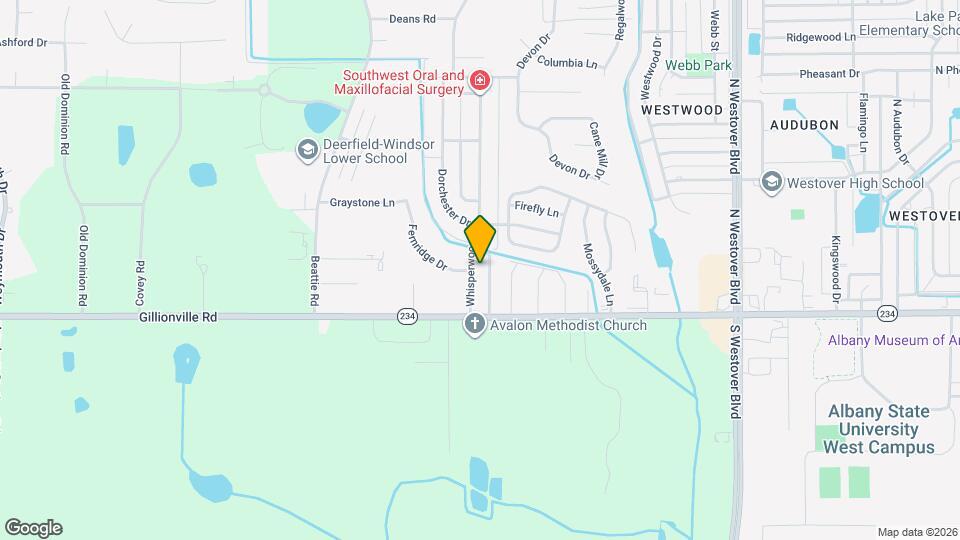 1610 Whisperwood St Map and Location Details