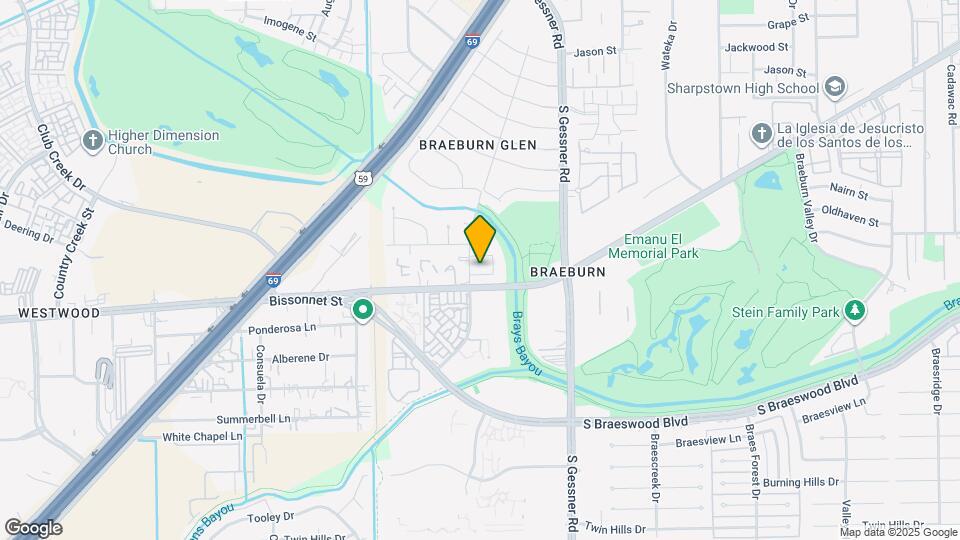 9537 Braeburn Glen Blvd Map and Location Details