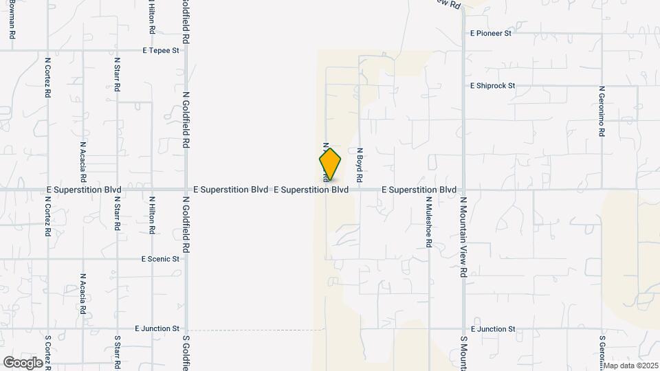 831 N Arroya Rd Map and Location Details