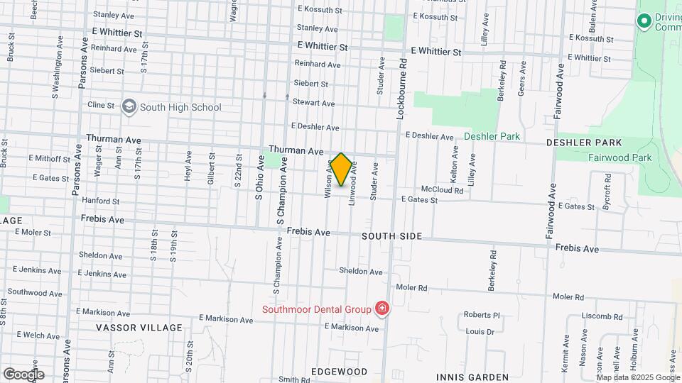 1040 E Gates St Map and Location Details