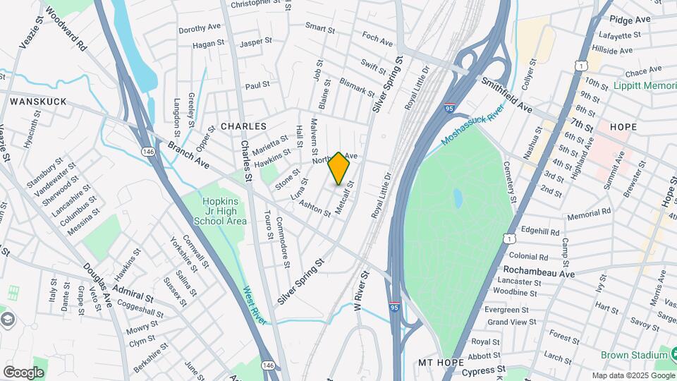 109 Flora St Map and Location Details