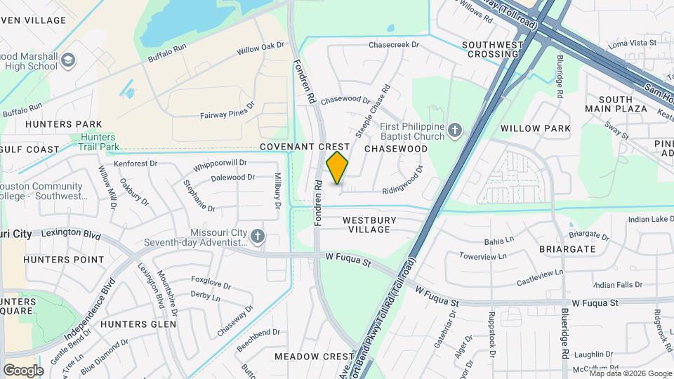 15230 Steeple Chase Rd Map and Location Details