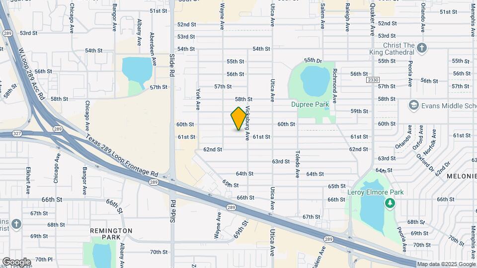 4908 61st St Map and Location Details