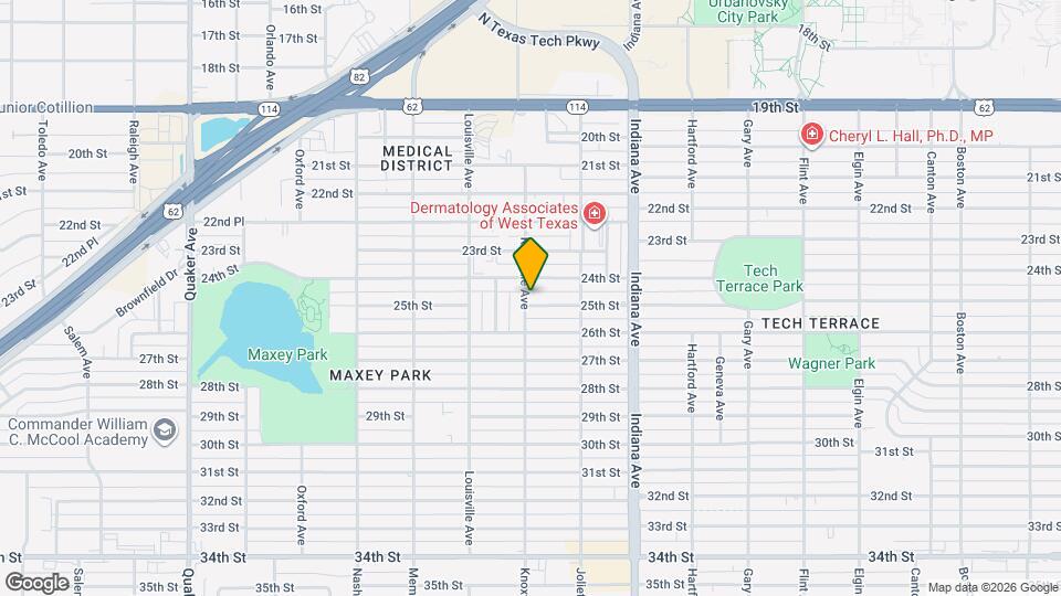 3520 25th St Map and Location Details