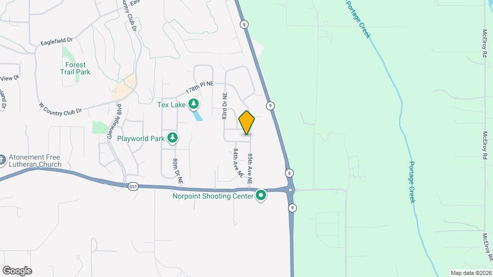 8423 175th St NE Mapa y Detalles de la Ubicación