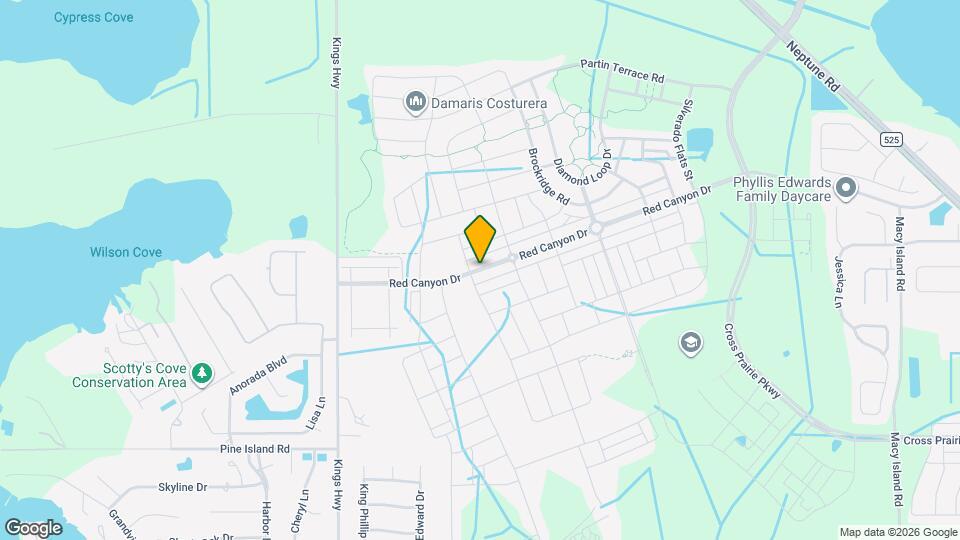 1800 Red Canyon Dr Map and Location Details