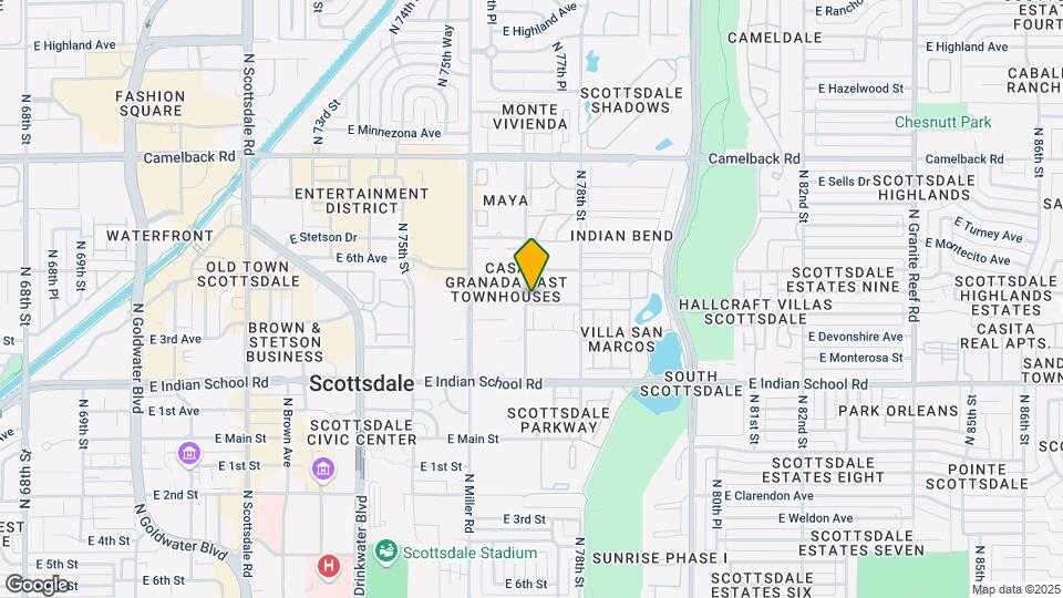7720 E Heatherbrae Ave, Unit 15 Map and Location Details