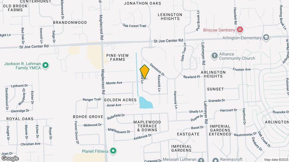 5330 Myanna Ln Mapa y Detalles de la Ubicación