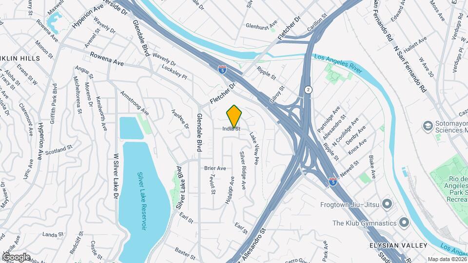 2240 India St Mapa y Detalles de la Ubicación