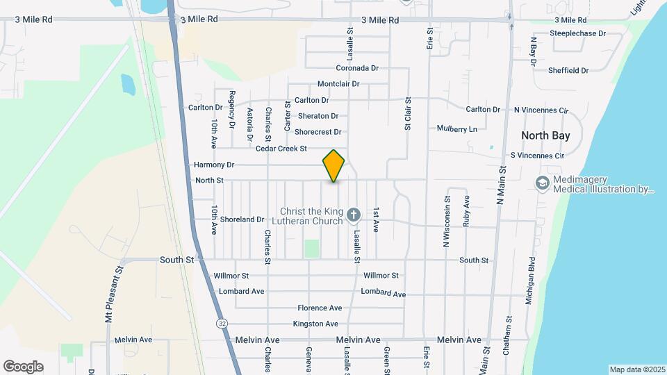 3450 3rd Ave Map and Location Details