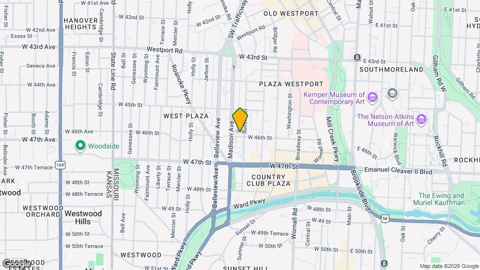 4544 Summit St Map and Location Details