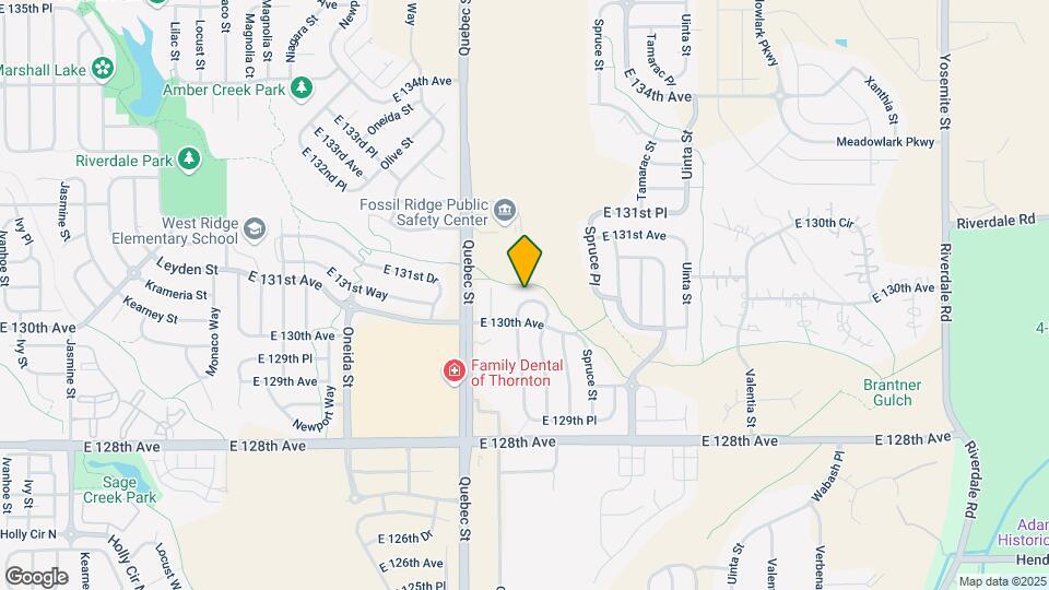7503 E 130th Cir Map and Location Details