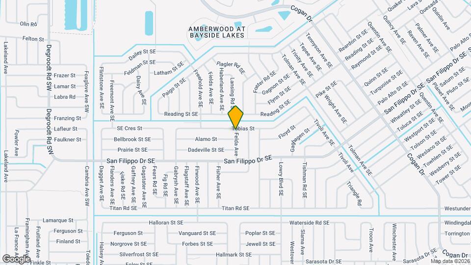 2810 Felda Ave Map and Location Details