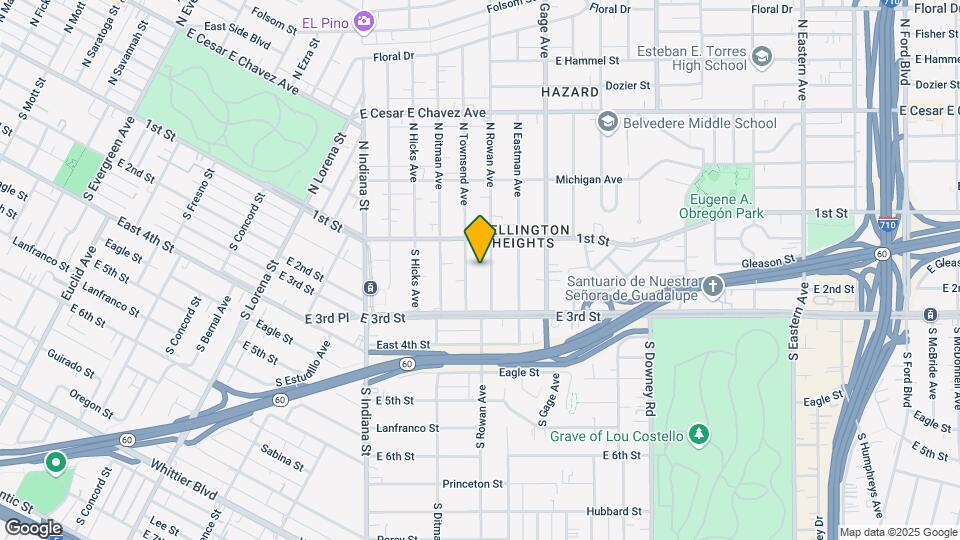 137-139 S Rowan Ave Map and Location Details