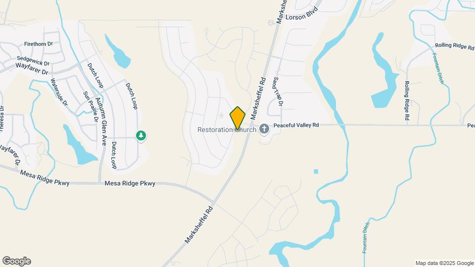 9295 Pennycress Dr Map and Location Details
