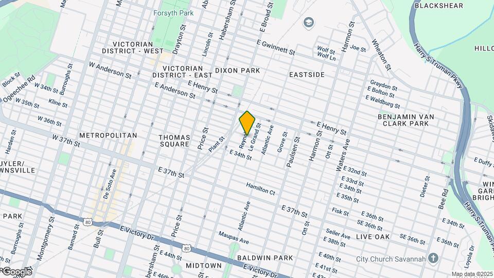 1606 Reynolds St Mapa y Detalles de la Ubicación