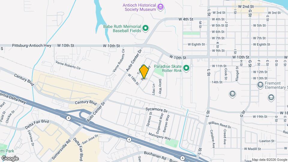 1609 Poppy Way Map and Location Details