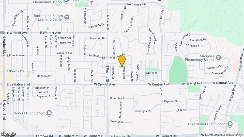 901 Carlson Dr Mapa y Detalles de la Ubicación