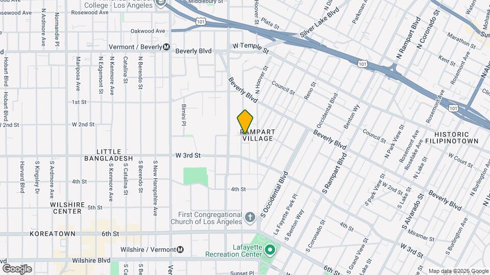 3220 W 2nd St Mapa y Detalles de la Ubicación