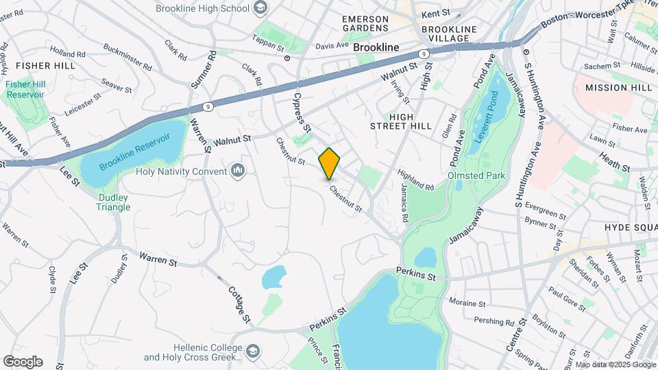 105 Chestnut St Map and Location Details