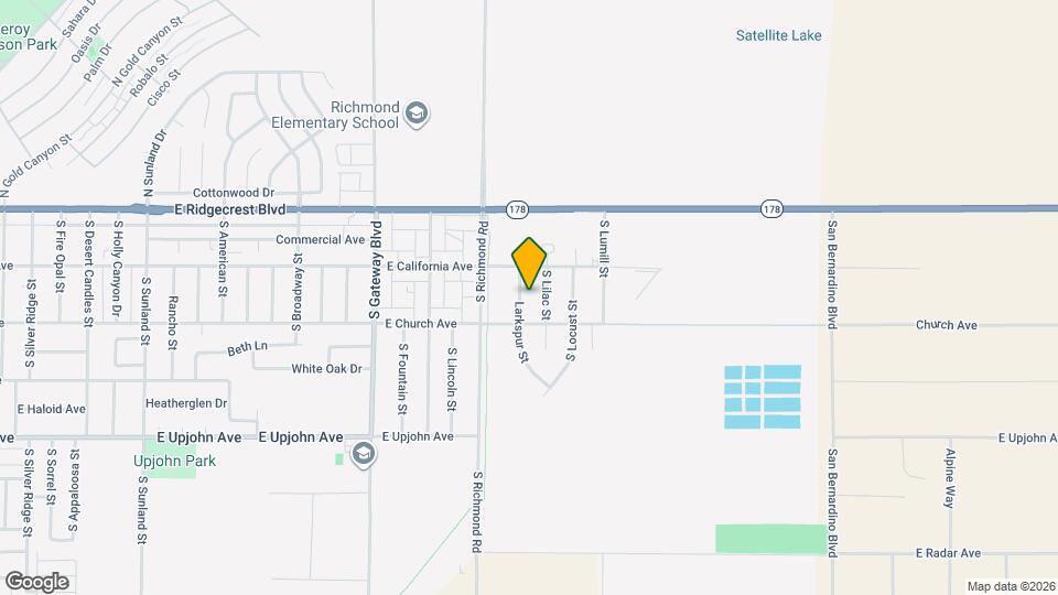 224 Larkspur St Map and Location Details