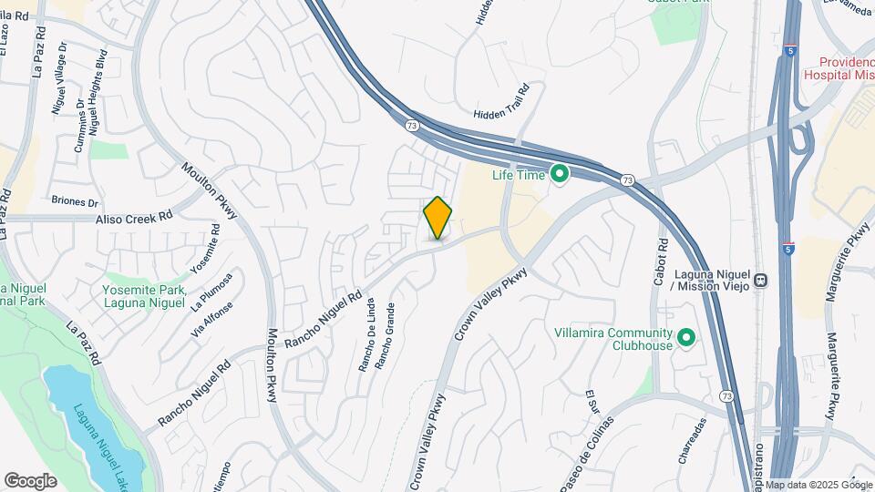 25252 Via Lido, Unit Laguna Niguel Furnished Map and Location Details