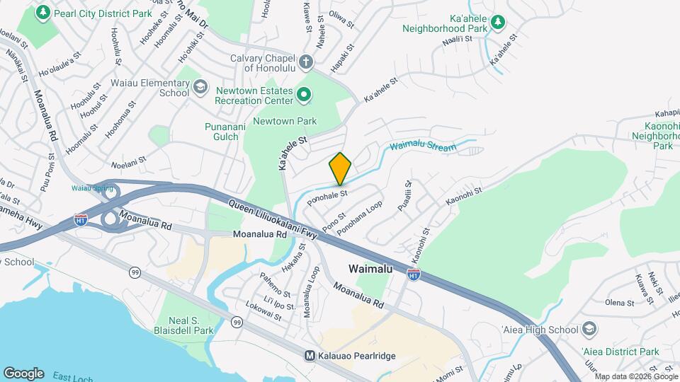 98-400-400 Ponohale St Map and Location Details