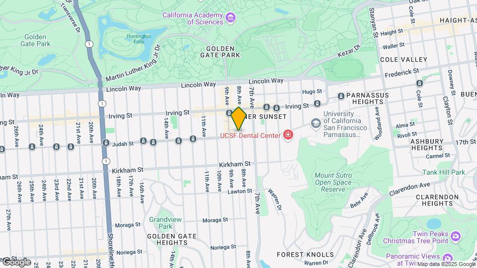 1391 8th Ave Map and Location Details