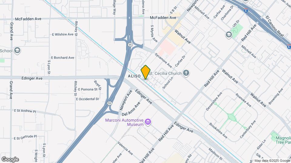 14941 Eureka Ct Map and Location Details