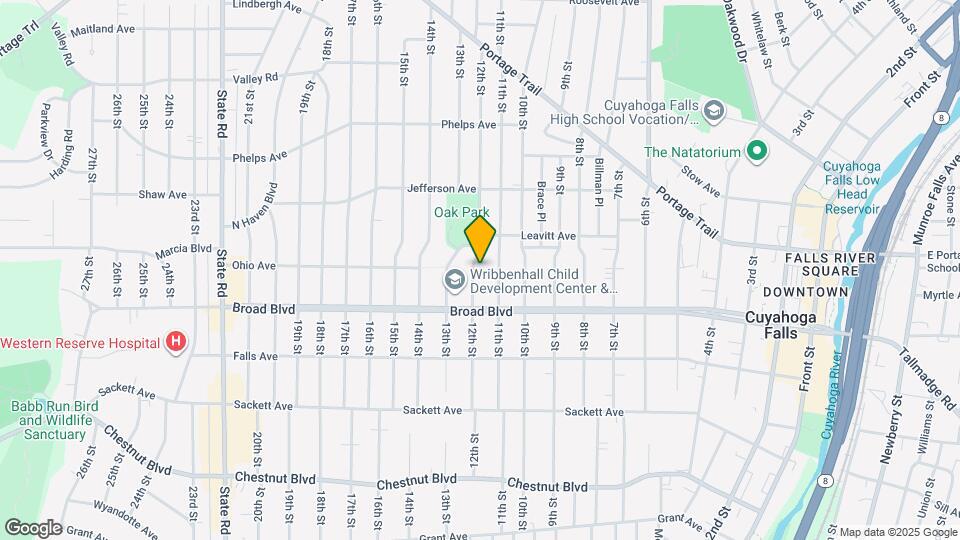2059 12th St, Unit Upstairs Unit Map and Location Details
