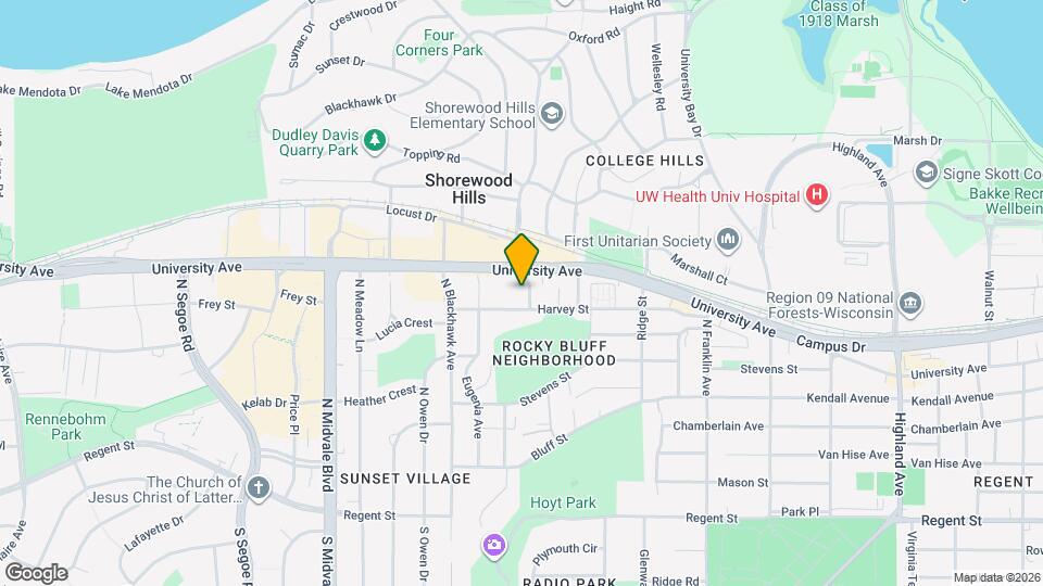 714 Hill St, Unit 1 Mapa y Detalles de la Ubicación